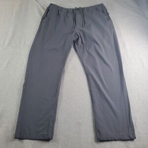 Buck Mason Pants Mens Large Charcoal Straigh Leg Chino Outdoor Hiking  Stretch